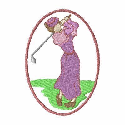 Vintage Female Golfer Vintage Female Golfer