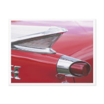 Vintage Fins and Chrome Classic Car Photo