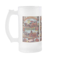 Vintage Fire Extinguisher Advertising Mugs