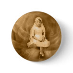 Vintage First Communion Girl, Dress, Veil, Rose buttons