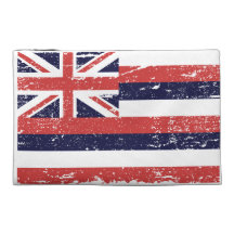 VINTAGE FLAG OF HAWAII TRAVEL ACCESSORY BAG