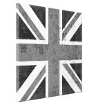 Vintage Flag United Kingdom Wrapped Canvas Canvas Prints