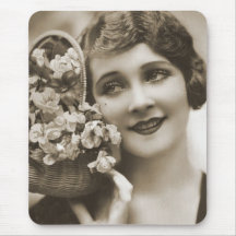 Vintage Flapper (68) Mouse Pad