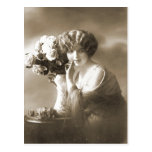 Vintage Flapper (70) Postcard
