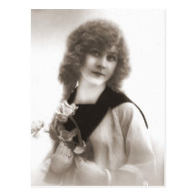 Vintage Flapper (97) Postcard