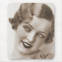 Vintage Flapper Photograph (135) Mousepads