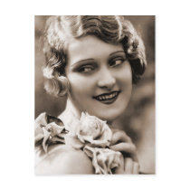 Vintage Flapper Photograph (166) Postcards