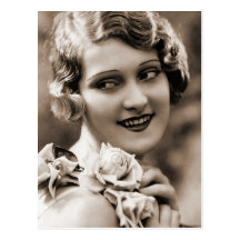 Vintage Flapper Photograph (166) Postcards