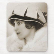 Vintage Flapper Photographs (13) Mouse Pad