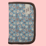 Vintage Floral Blue Pattern planners