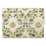 Vintage Floral Fabric (160) Greeting Card