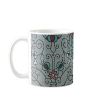 Vintage Floral Fabric (203) Mug