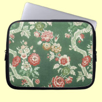 Vintage Floral Fabric (24) laptop sleeves