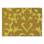 Vintage Floral Fabric (48) Card