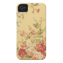 vintage Floral iPhone 4 Cover