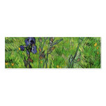 Vintage floral Iris by Vincent van Gogh Business Card Template