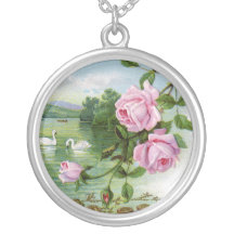 Vintage Floral Necklace