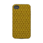 Vintage Floral Pattern - iphone case Iphone 4 Tough Case