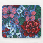 Vintage Floral Print Mousepad