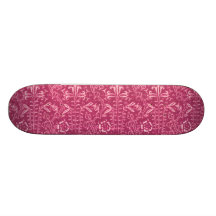 Vintage Floral Rose Skateboard