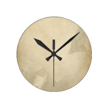 Vintage Floral Wall Clock