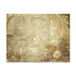 Vintage Floral Wallpaper postcards
