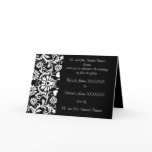 Vintage Floral Wedding Invitation - - cards