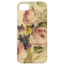 Vintage Florals from 18th Century iPhone 5 Cover