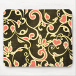 Vintage Flower Mouse Pads