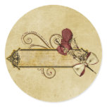 Vintage Flower Stickers