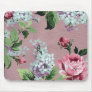 Vintage Flower Wallpaper Mousepad