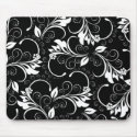 vintage flowers mousepads