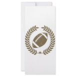 Vintage Football Olive Leaf and Star rack cards