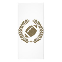 Vintage Football Olive Leaf and Star rack cards