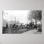 Vintage Ford Tractors and Pick Up Truck Print