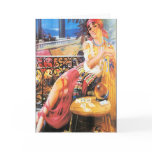 Vintage Fortune Teller Card