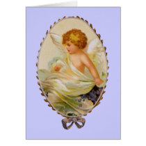 Vintage Framed Cherub