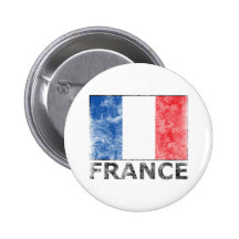 Vintage France Pinback Button