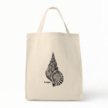 Vintage French Conch Shell grocery tote bags