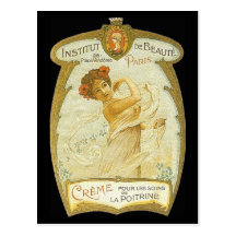 Vintage French Creme Ad – Postcard