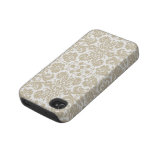 Vintage french floral art nouveau pattern casemate cases