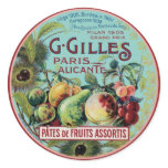 Vintage French Fruit Label stickers