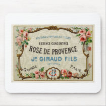 Vintage French Label Mousepads