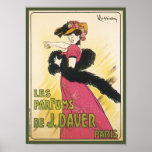 Vintage French Perfume Poster