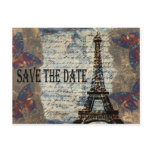 Vintage French Save the Date postcards