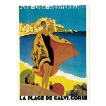 Vintage French Travel postcards
