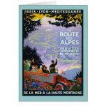 Vintage French Travel Poster Art Cards