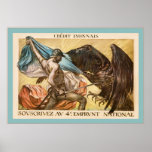 Vintage French World War 1 Poster