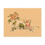 Vintage Friends- Floral & Birds- Postcard