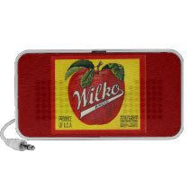 Vintage Fruit Crate Label Wilko Apples Speaker